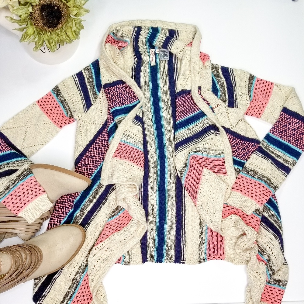 Red Camel boho sweater cardigan